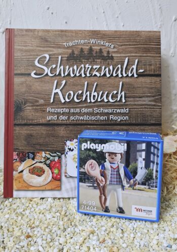 KB1025 Schwarzwälder Kochbuch mit Playmobil Metzger Fleischer