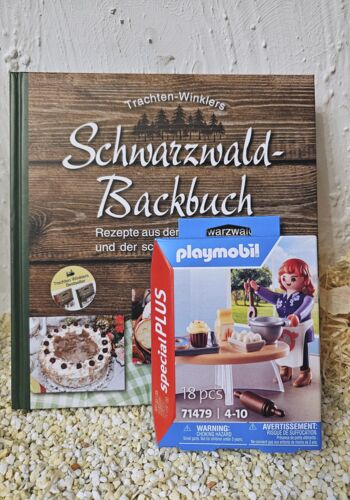 BKS1002 Schwarzwälder Backbuch mit Playmobil Konditorin Bäckerin