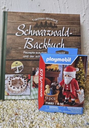 SB1003 Schwarzwälder Backbuch mit Playmobil Weihnachtsmann