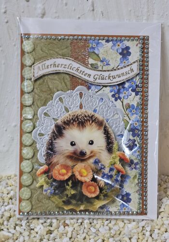 HK10002 Designerkarte mit Igel 3