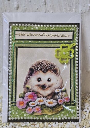 HK10004 Designerkarte mit Igel 4