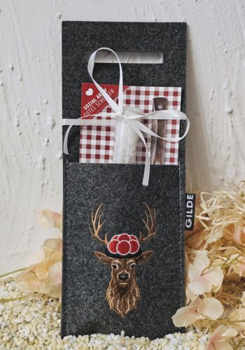 FT10000 Filztasche mit Salzröhrchen