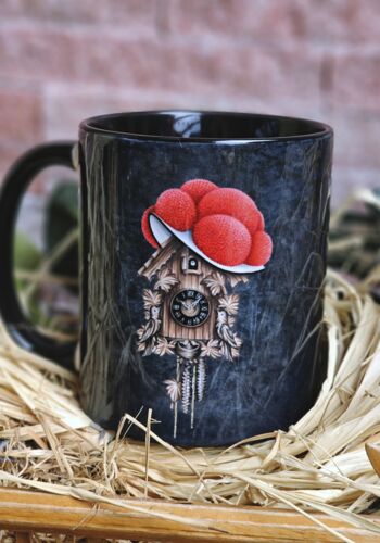 TBE1003 Schwarzwälder Kuckucksuhr Black Edition