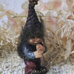 SCHW1022 Gnome Schwarzwälder Musiker Wichtele