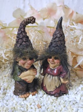 Schwarzwald Gnom Ehepaar