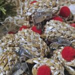 STS1001 Strohschuhe mit Klipp und Nadel 5cm