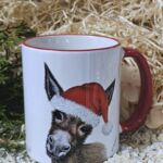 ST207 Schwarzwaldesel mit Winterm&uuml;tze