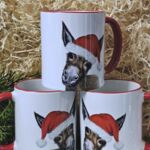 ST207 Schwarzwaldesel mit Winterm&uuml;tze