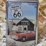 FZ10006 Feuerzeug Highway 66 Diner