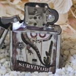 FZ10007 Feuerzeug Highway 66 Survivor