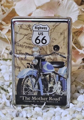 FZ10008 Feuerzeug Highway 66 The Mother Road
