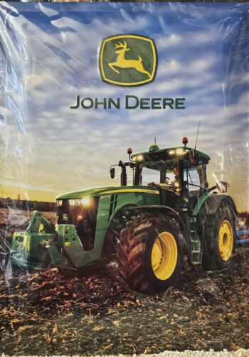 BLS1002 Blechschild John Deere Tracktor