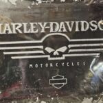 BLS1008 Blechschild Harley Davidson 2
