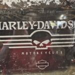 BLS1008 Blechschild Harley Davidson 2