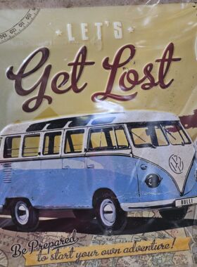 Blechschild VW Bulli