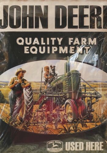 BLS1018 Blechschild John Deere Farmlicht