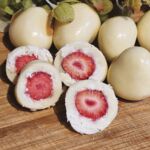 GM1000 Erdbeeren in wei&szlig;er Schokolade