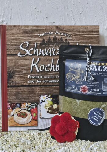 KBMG1004 Schwarzwaldkochbuch mit B&auml;rlauch Salz und Bollenhut