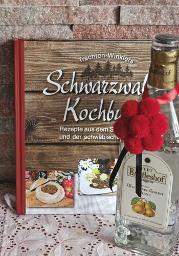 4001004 Schwarzw&auml;lder Kochbuch mit WilliamsChrist Birne 7 Jahre gelagert