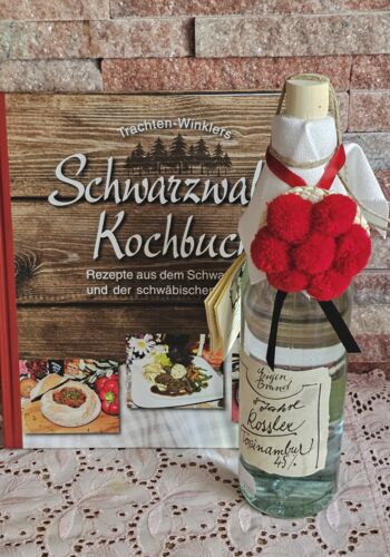 KS10010 Schwarzwaldkochbuch mit edlem Rossler 8 Jahre gelagert und Bollenhut