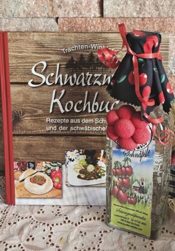 KS10013 Schwarzw&auml;lder Kochbuch mit Schwarzw&auml;lder kirschwasser