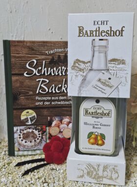 Schwarzw&auml;lder Backbuch mit edlem Williams Birne 5 Jahre gelagert vom Bartlerhof 700ml