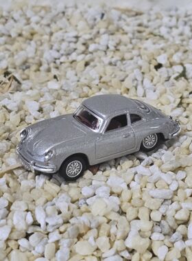 Magnet Porsche 356B silber