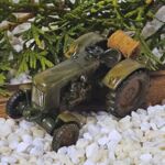 MAS1016 Traktor Fendt Vintage mit &Ouml;lfass