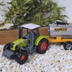 Siku10030 Siku 1642 Traktor mit Vakuun Fasswagen