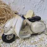 SPD100 Spardose Roller mit Beiwagen weiss