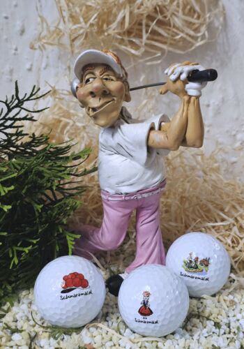 GO1000 Golfer Donaueschingen mit drei Golfb&auml;llen