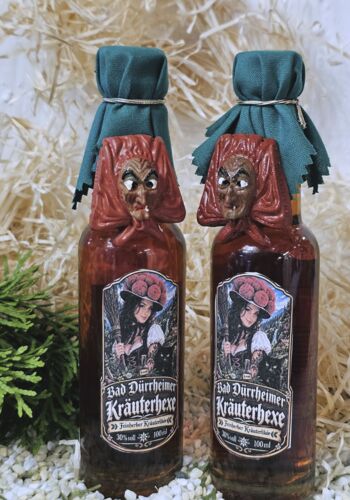 HFL1014 Schwarzw&auml;lder Kr&auml;uterhexe 100ml mit Hexen M&auml;skle