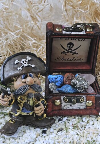 PK10000 Piratenkiste mit Pirat Kapit&auml;n Jack