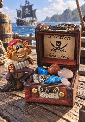PK10005 Piratenkiste mit Pirat Luftikus