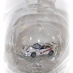138861 Edelglasflasche mit Porsche DTM